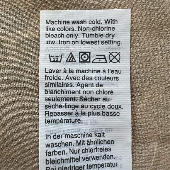 Leopard Ruffle Tie-Neck Top, a sleeveless blouse - Picture 3 of 5